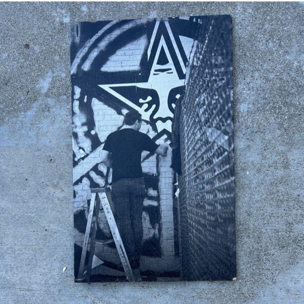 Shepard Fairey OBEY art (double sided)